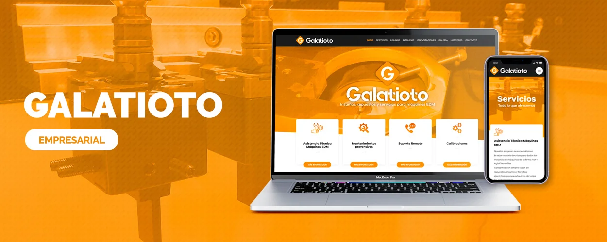 Página web Galatioto